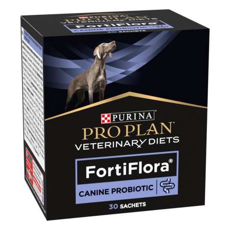 PRO PLAN VETERINARY DIETS FortiFlora 30 г пищевая добавка для собак для поддержания баланса микрофлоры
