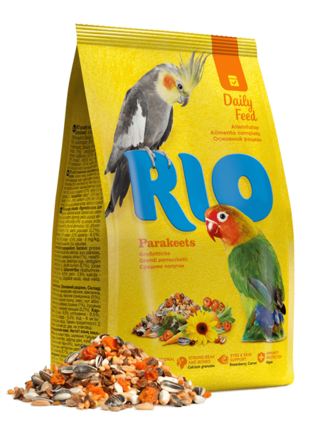 RIO корм для средних попугаев основной рацион