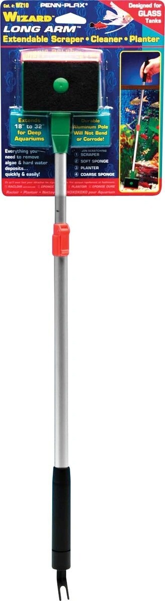 PENN-PLAX WIZARD PRO 80 см очиститель стекол выдвижная ручка