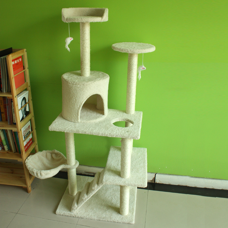 домик-когтеточка для кошки