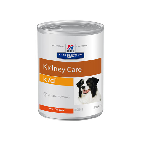 Hill`s Prescription Diet k/d Kidney Care 370 г консервы для собак с заболеваниями почек