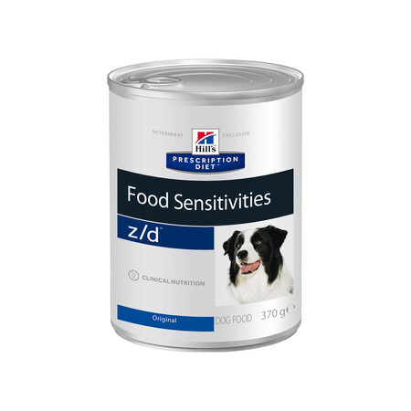 Hill`s Prescription Diet z/d Food Sensitivities 370 г консервы для собак с острыми пищевыми аллергиями
