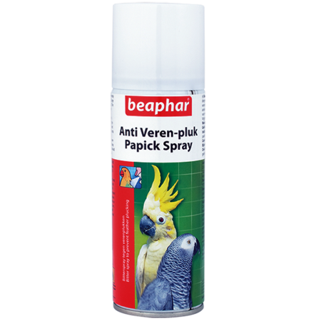 BEAPHAR Papick Spray 200 мл спрей для птиц против выдергивания перьев