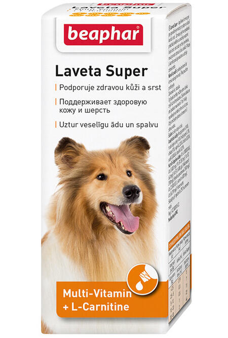 BEAPHAR Laveta super 50 мл витамины для собак для шерсти