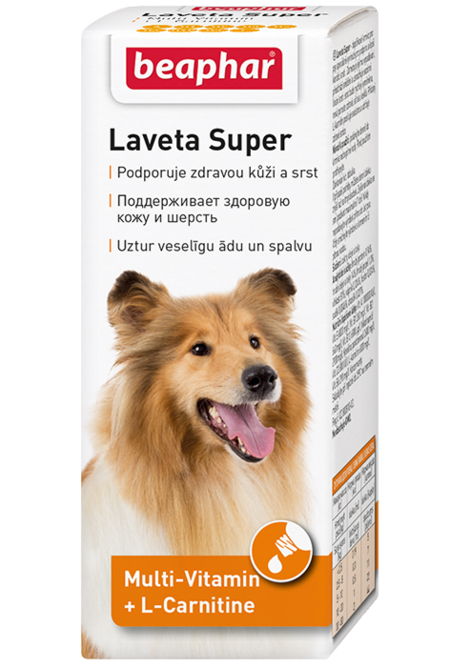 BEAPHAR Laveta super 50 мл витамины для собак для шерсти