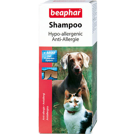 BEAPHAR Hypo-allergenic 200 мл шампунь противоаллергенный для собак и кошек