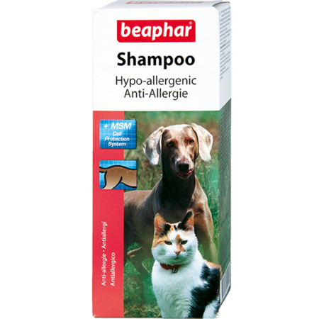 BEAPHAR Hypo-allergenic 200 мл шампунь противоаллергенный для собак и кошек