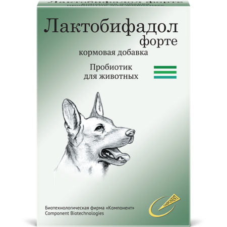 Лактобифадол Форте 50 г пробиотик для собак