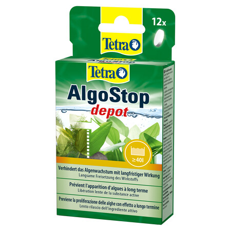 TETRA ALGO STOP DEPOT 12 таб на 600 л средство против водорослей длительного действия