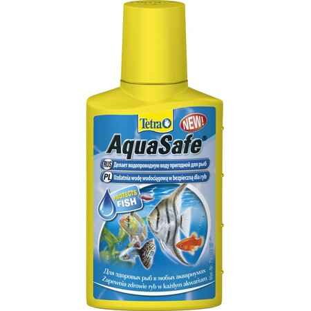TETRA AQUA SAFE 50 мл препарат для подготовки водопроводной воды в воду, пригодную для обитания аквариумных рыб