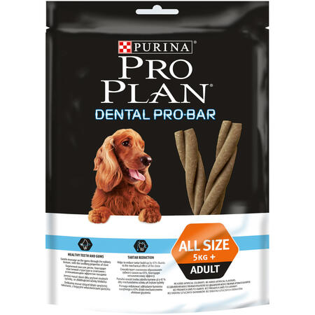 PRO PLAN "Dental Pro Bar" снеки для поддержания здоровья полости рта 150 гр (1х6)
