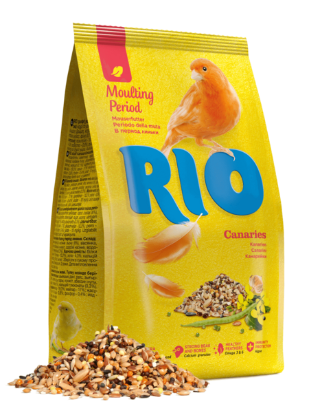 RIO 500 г корм для канареек в период линьки