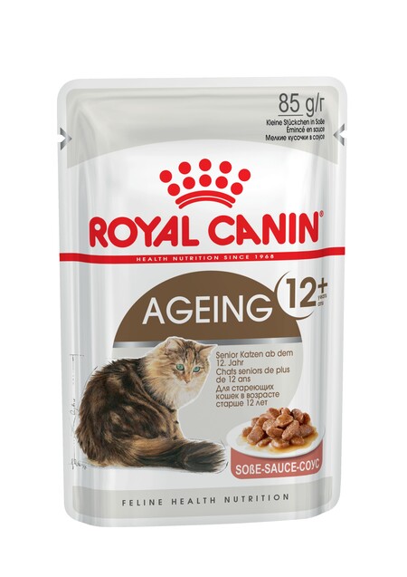 ROYAL CANIN AGEING +12 85 г пауч соус влажный корм для кошек старше 12 лет