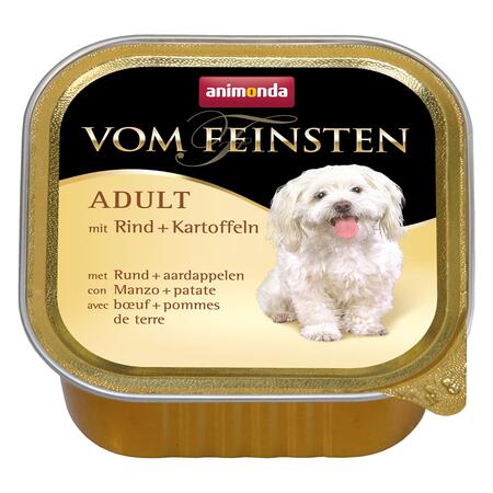 ANIMONDA VOM FEINSTEN MENUE 150 г консервы для собак говядина картошка ламистер