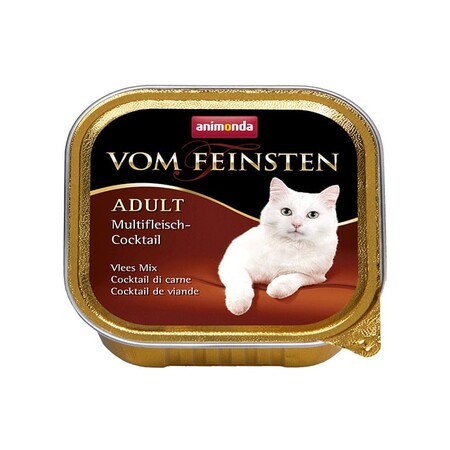 ANIMONDA VOM FEINSTEN CLASSIC 100 г консервы для кошек коктейль из разных сортов мяса ламистер