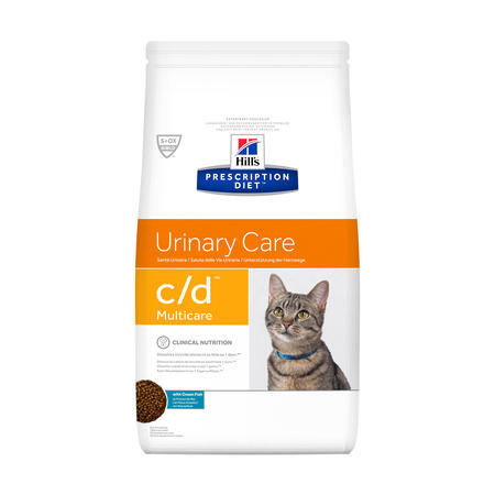 Hill`s Prescription Diet c/d Urinary Care 1,5 кг сухой корм для кошек для лечения и профилактики мочекаменной болезни океаническая рыба