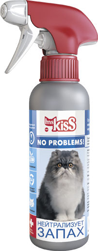 Ms.KISS 200 мл спрей для кошек нейтрализатор запаха