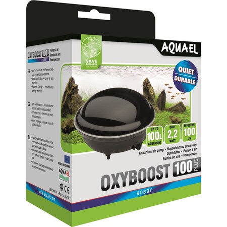 AQUAEL OXYBOOST 100 plus 2,2Вт 100 л/ч компрессор для аквариумов