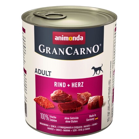 ANIMONDA CRAN CARNO Original ADULT 400 г консервы для собак с говядиной и сердцем