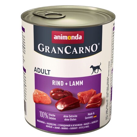 ANIMONDA CRAN CARNO Original ADULT 400 г консервы для собак с говядиной и ягненком