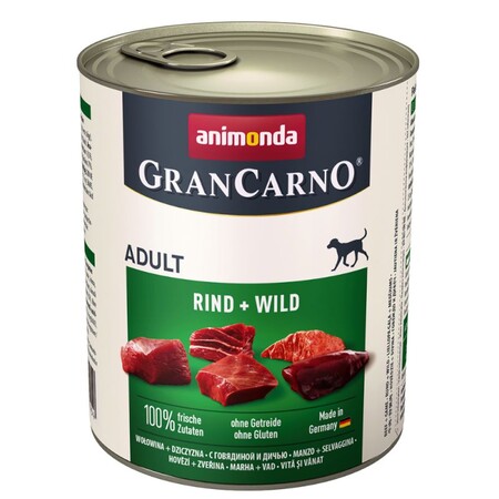 ANIMONDA CRAN CARNO Original ADULT 400 г консервы для собак с говядиной и дичью