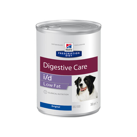 Hill`s Prescription Diet i/d Digestive Care Low Fat 360г консервы для собак с расстройствами пищеварения с низким содержанием жира