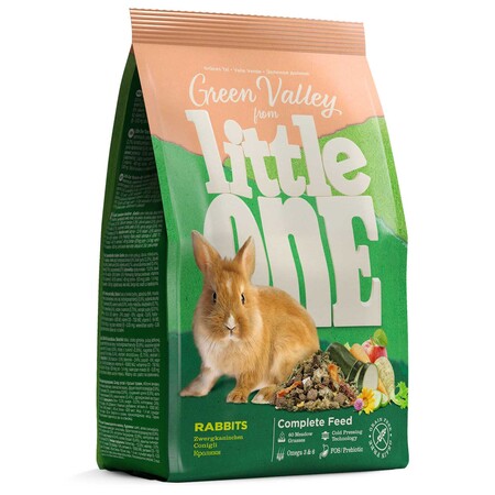 LITTLE ONE Green Valley 750 г корм для кроликов из разнотравья