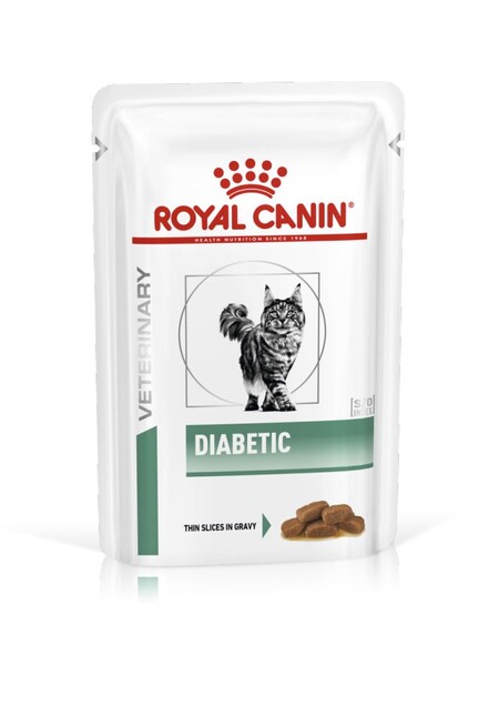 ROYAL CANIN DIABETIC 85 г пауч ветеринарная диета для кошек при сахарном диабете