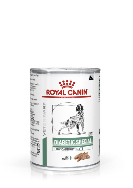 ROYAL CANIN VD DIABETIC SPECIAL LOW CARBOHYDRATE 410 г консервы влажный корм для собак при сахарном диабете