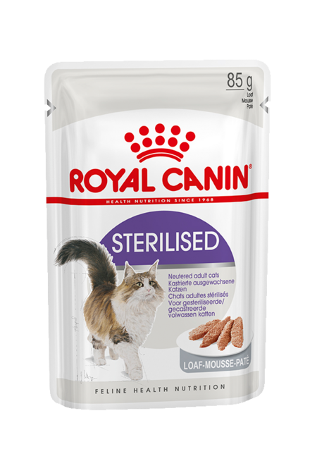 ROYAL CANIN STERILISED 85 г пауч паштет влажный корм для стерилизованных кошек