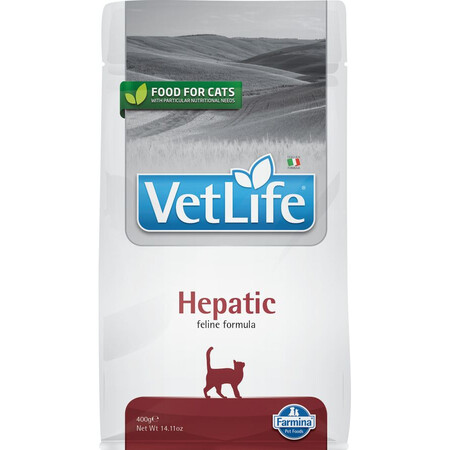 FARMINA Vet Life Hepatic корм для кошек при хронической печеночной недостаточности