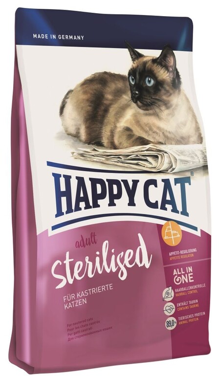 Happy Cat Supreme Fit&Well Adult Sterilised для стерилизованных кошек