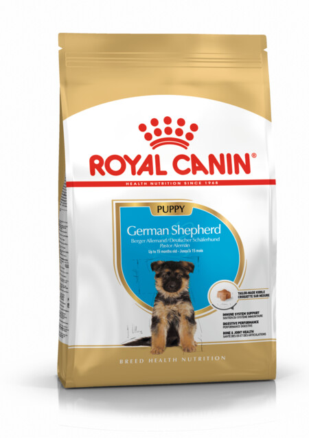 ROYAL CANIN GERMAN SHEPHERD PUPPY корм для щенков Немецкой овчарки до 15 месяцев