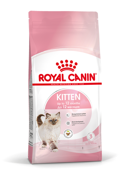 ROYAL CANIN KITTEN корм для котят в возрасте до 12 месяцев
