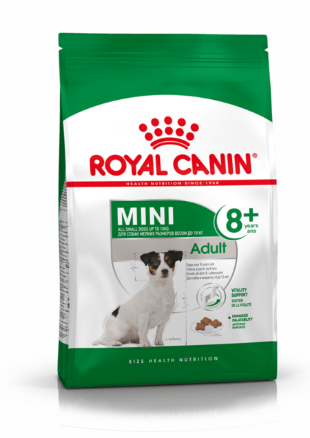 ROYAL CANIN MINI ADULT 8+ корм для собак мелких пород с 8 до 12 лет