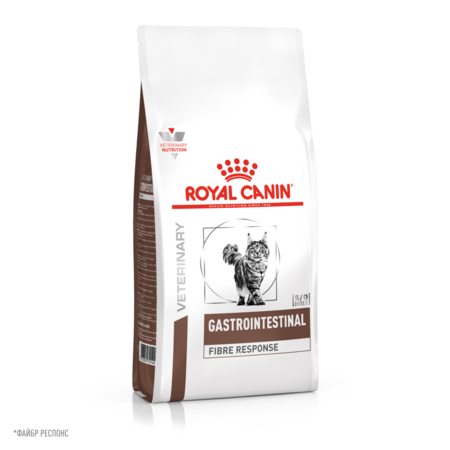 ROYAL CANIN VD GASTRO INTESTINAL FIBRE RESPONSE FR31 ветеринарная диета для кошек при острых и хронических запорах