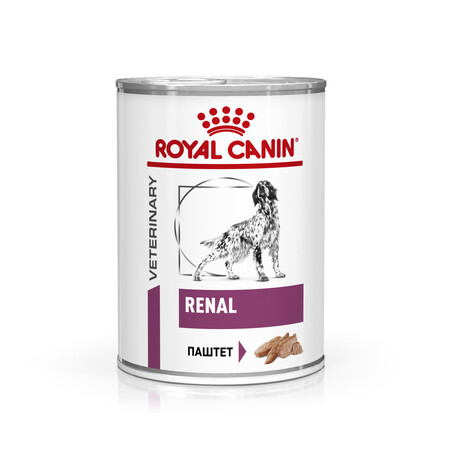 ROYAL CANIN VD RENAL 410 г консервы ветеринарная диета для собак при хронической почечной недостаточности
