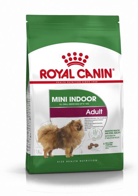ROYAL CANIN MINI INDOOR ADULT корм для взрослых собак до 10 кг в возрасте от 10 месяцев