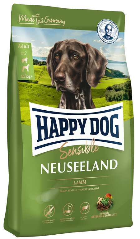 HAPPY DOG Supreme NevseelandLamm сухой корм для взрослых собак с ягненком и рисом