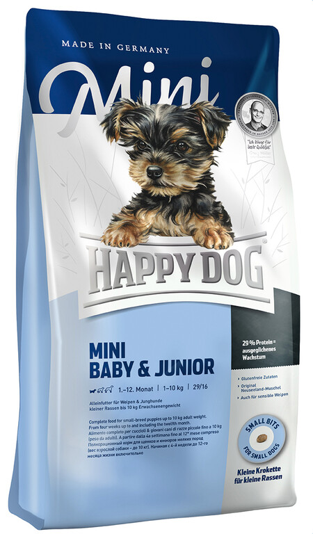 HAPPY DOG Supreme Mini Baby&Junior сухой корм для щенков малых пород