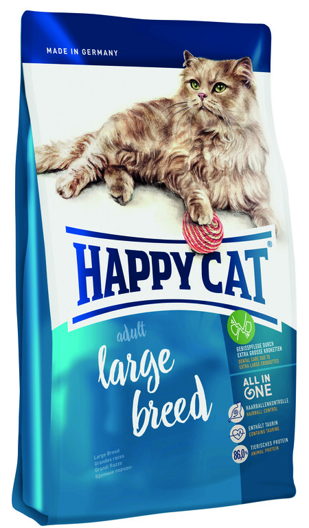 HAPPY CAT Supreme Fit&Well Adult Large Breed XL сухой корм для для кошек крупных пород