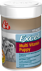 8 IN 1 Excel Multi Vit - Puppy 100 таб комплексная мультивитаминная добавка для щенков.