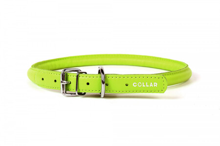 Ошейник "CoLLaR Glamour" круглый зеленый для длинношерстных собак ширина 13мм, длина 45-53см