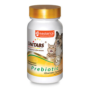 UNITABS Prebiotic 100 таб для кошек и собак