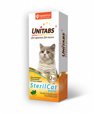 UNITABS 150 мл паста для кастрированных котов и стерилизованных кошек