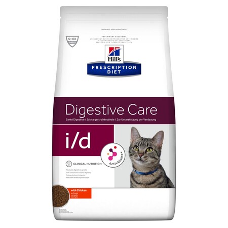 Hill`s Prescription Diet i/d Digestive Care сухой корм для кошек с расстройствами пищеварения курица