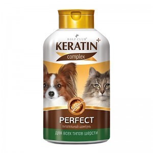 KERATIN+ 400 мл шампунь Perfect для всех типов шерсти к/с
