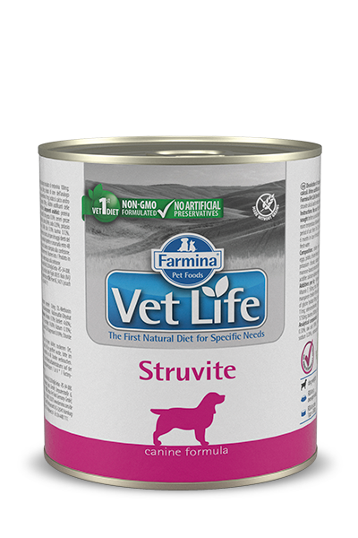 FARMINA VET LIFE NATURAL DIET DOG STRUVITE 300г консервы паштет диета для собак при струвитах