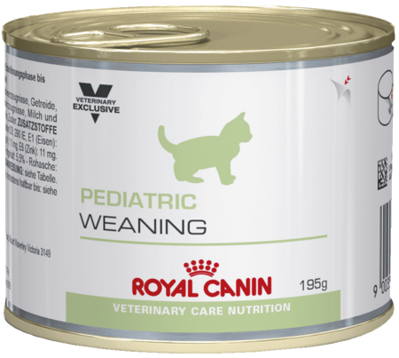 ROYAL CANIN PEDIATRIC WEANING 195 г полнорационный корм для кошек - для котят в возрасте от 4 недель до 4 месяцев