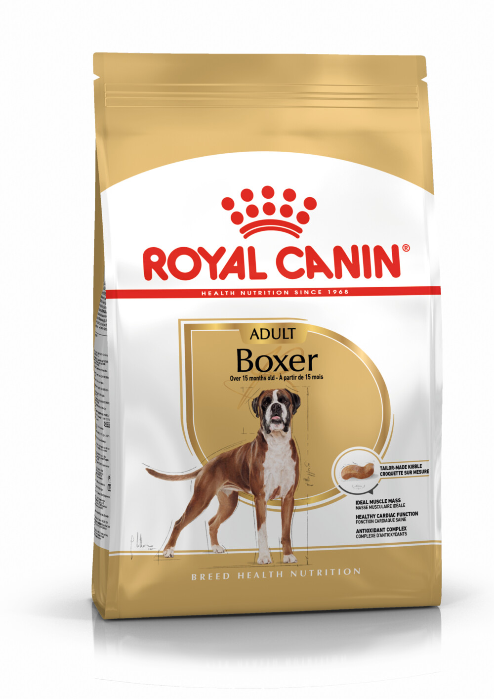 ROYAL CANIN BOXER ADULT 12 кг корм для собак породы Боксер старше 15 месяцев